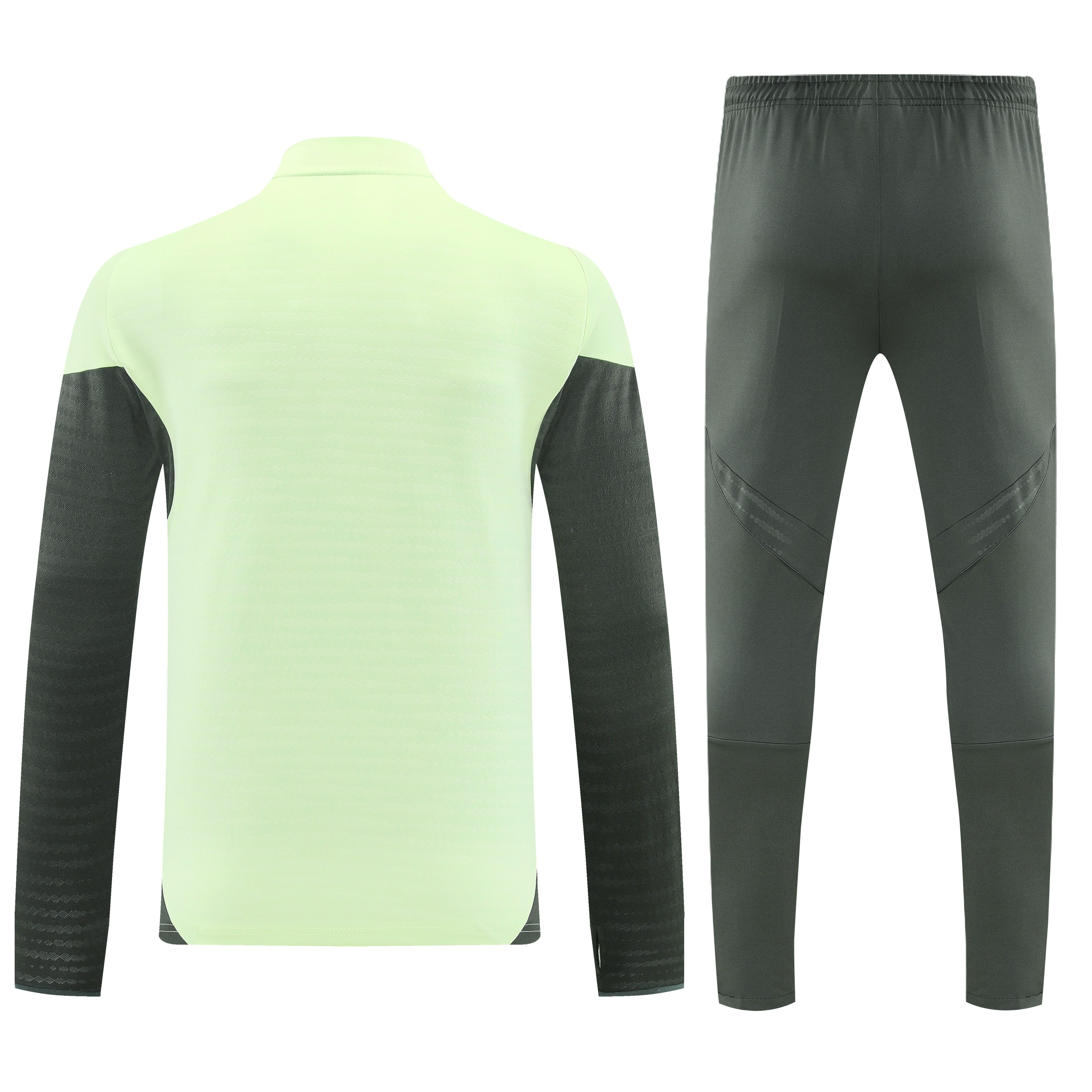 Real Madrid Authentic Training Kit (Sweatshirt+Pants) Light Green 2025/26 - Player Version - sinoshirt
