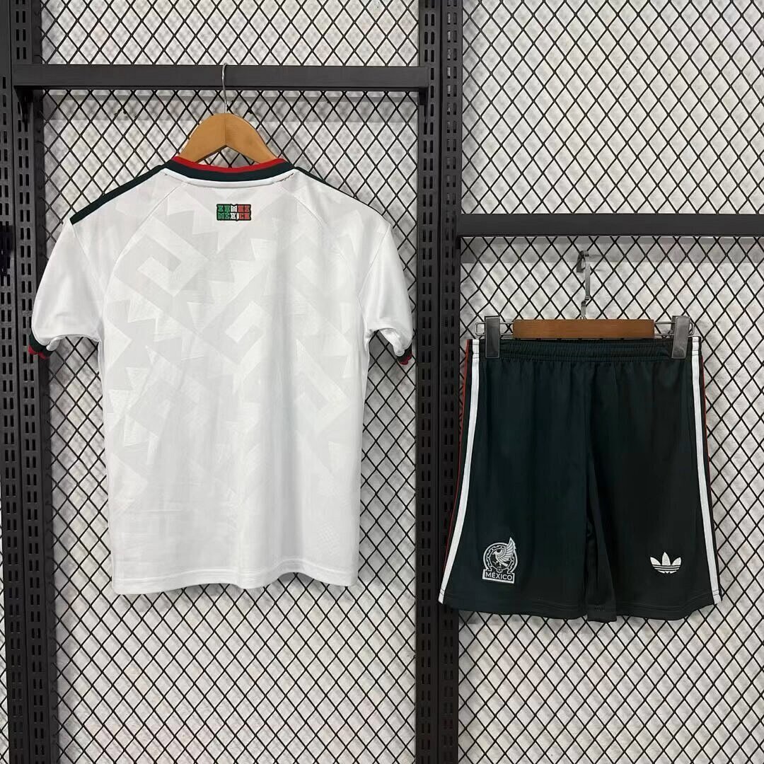 Mexico Soccer Jersey Away Kids Kit Jersey+Shorts World Cup 2026 - sinoshirt