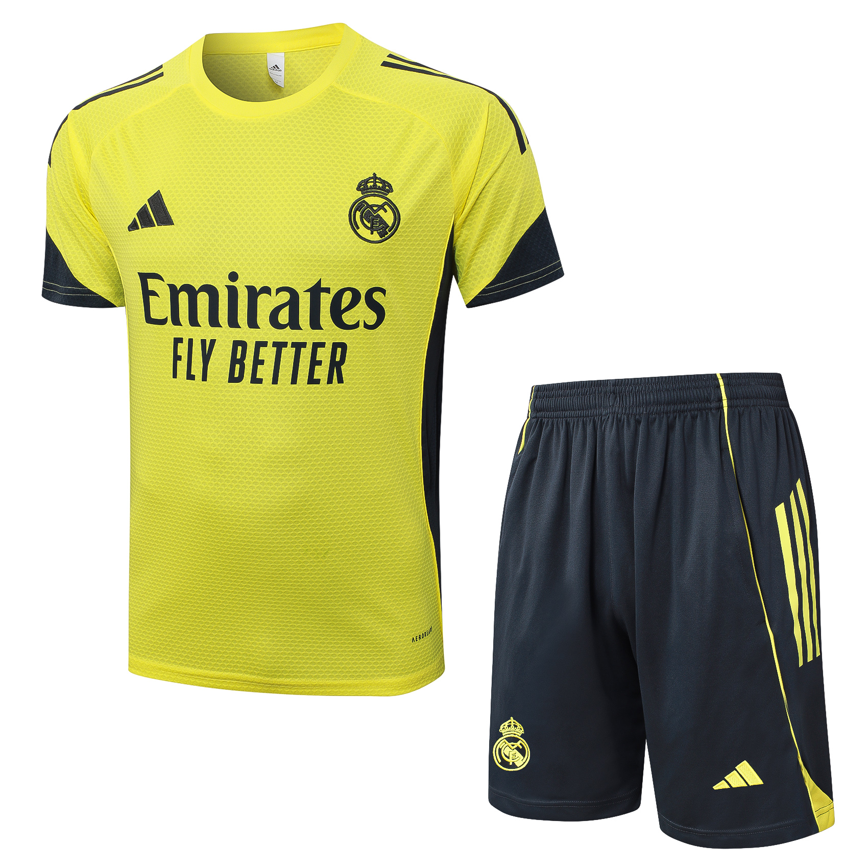 Real Madrid Training Jersey Kit Yellow 2025/26 - sinoshirt