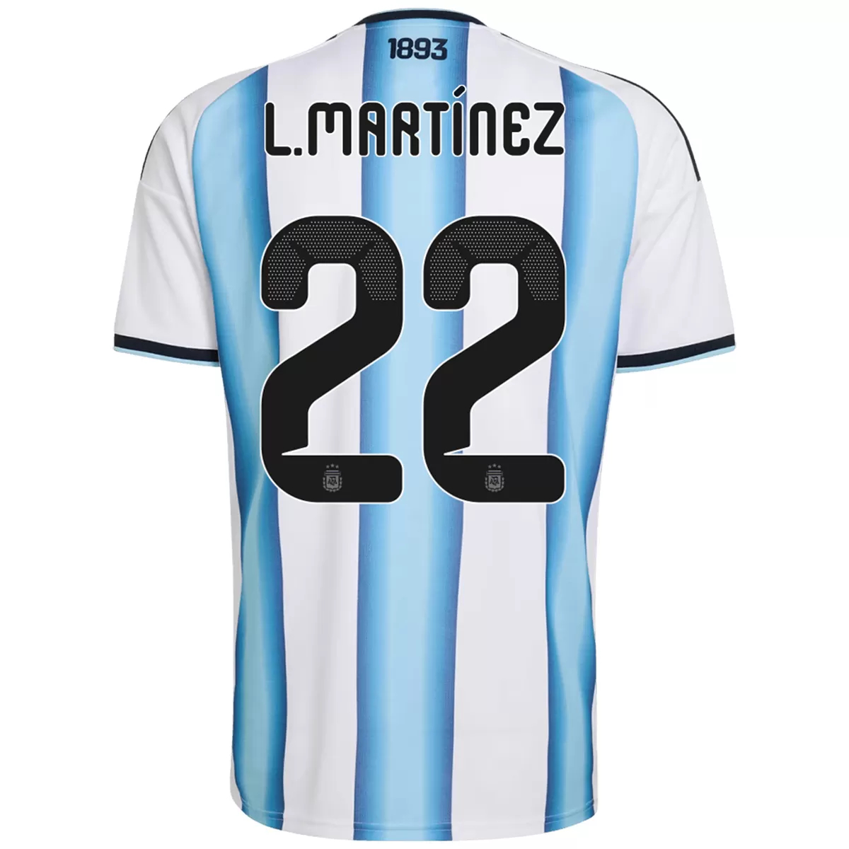 L.MARTÍNEZ #22 Argentina Soccer Jersey Home Custom Shirt World Cup 2026 - sinoshirt