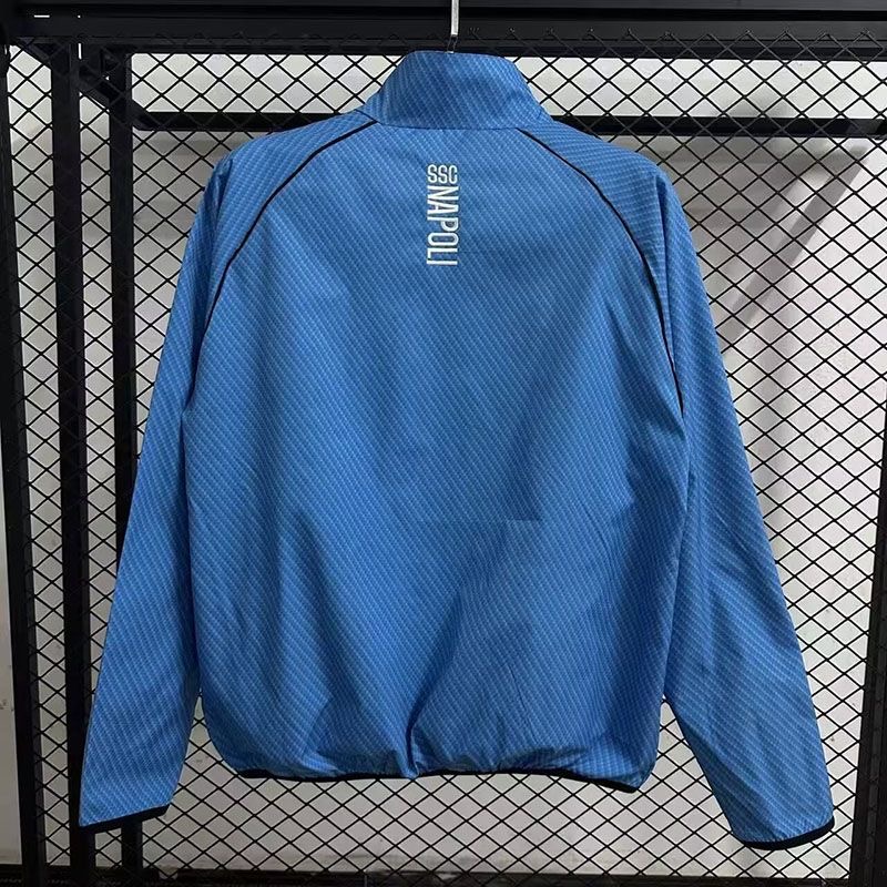 Napoli Windbreaker Jacket Blue 2025/26 - sinoshirt