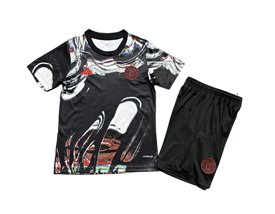 Manchester United Special Edition Kids Kit Jersey+Shorts 2025/26 - sinoshirt