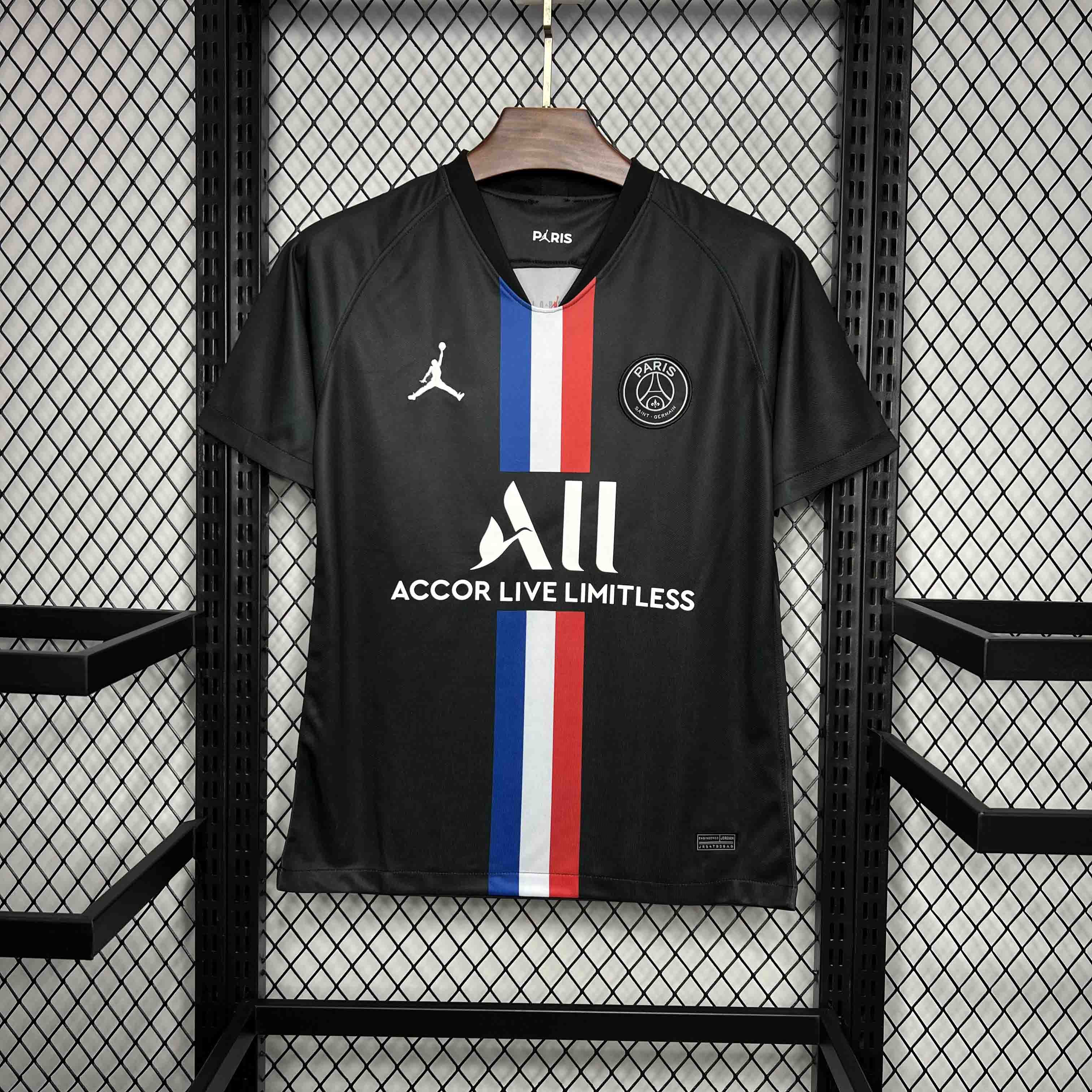 PSG Retro Jersey Fourth Away Soccer Shirt 2019/20 - sinoshirt