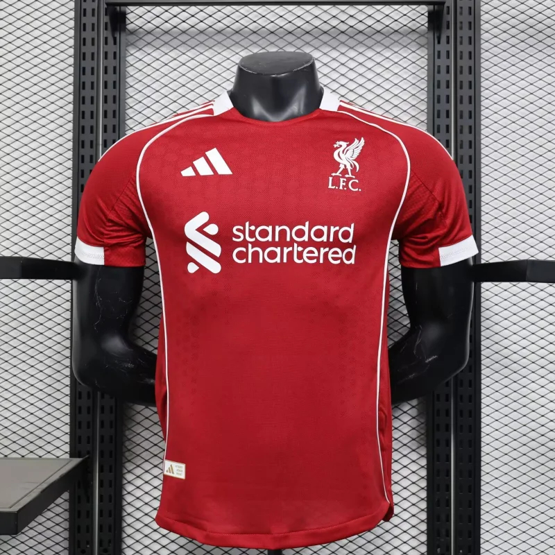 Liverpool Authentic Football Jersey Home Shirt 2025/26 - sinoshirt