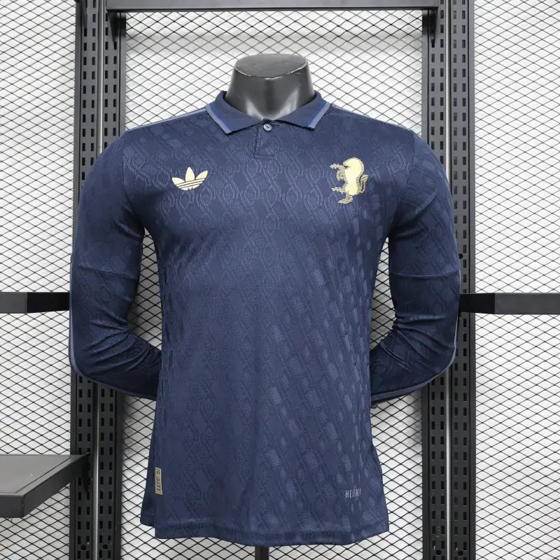 Juventus Authentic Soccer Jersey Third Away Long Sleeve Shirt 2024/25 - sinoshirt