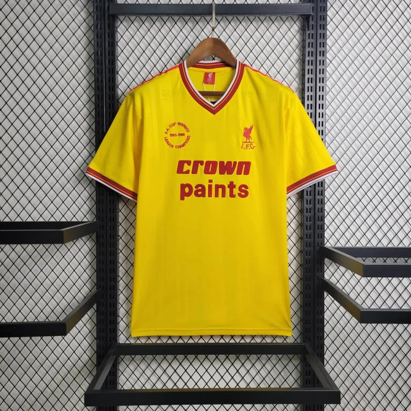 Liverpool Retro Football Jersey Away Custom Shirt 1981-84 - sinoshirt