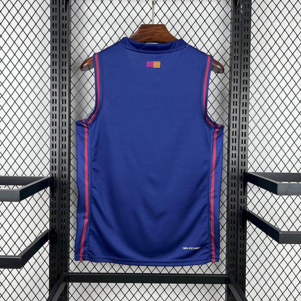 Barcelona Soccer Jersey Basketball Home Shirt 2025/26 - sinoshirt
