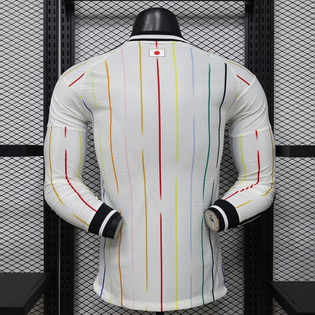 Japan Authentic Soccer Jersey Away Long Sleeve Shirt World Cup 2026 - sinoshirt