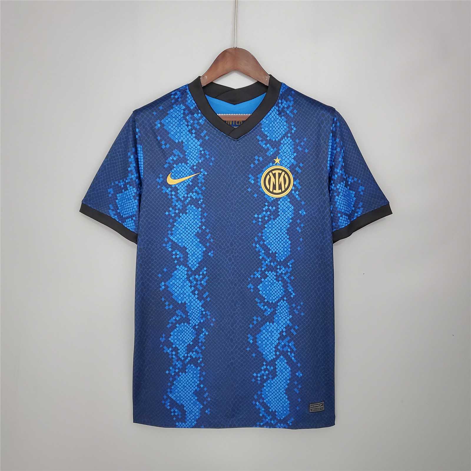 Inter Milan Retro Soccer Jersey Home Custom Shirt 2021/22 - sinoshirt