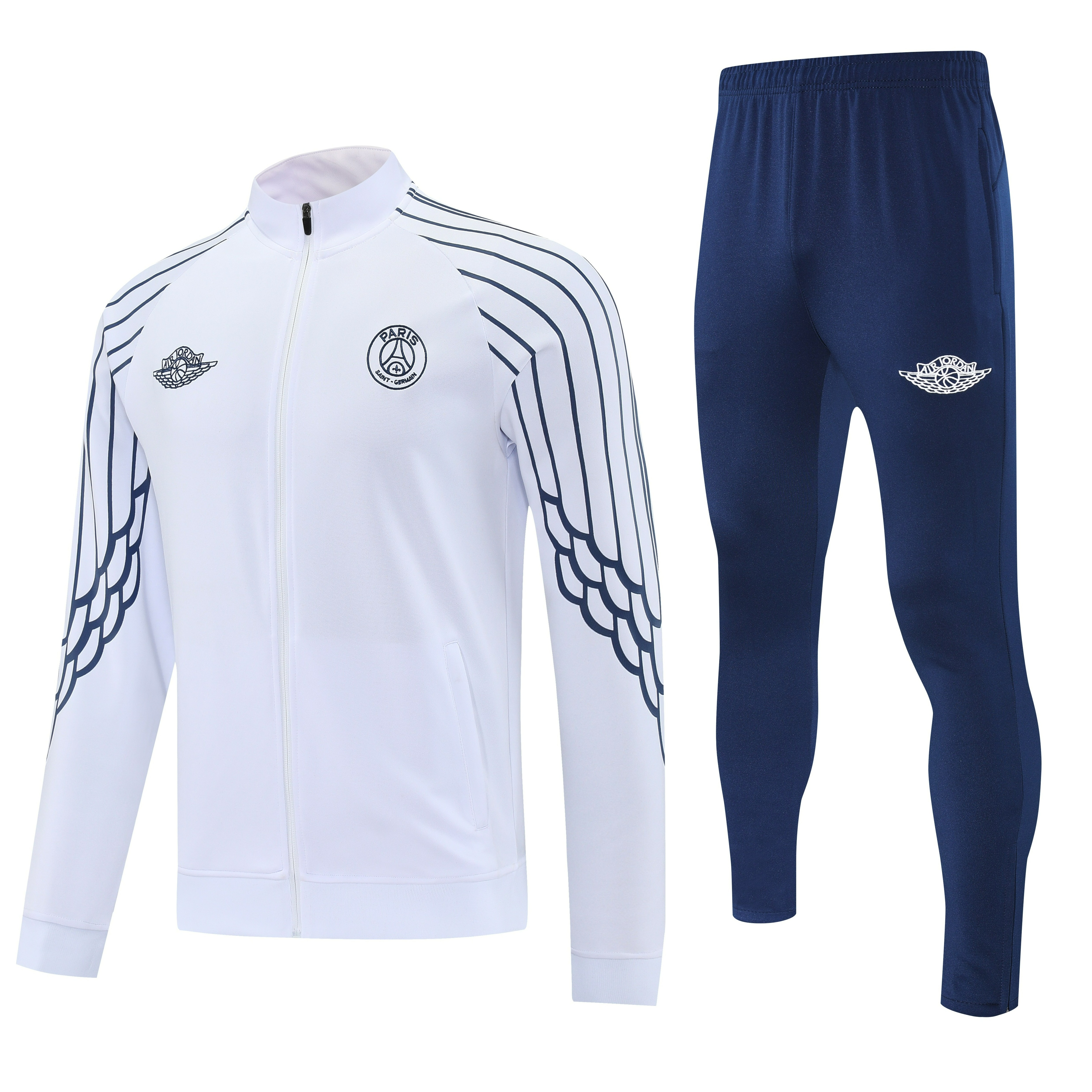 PSG Training Kit (Jacket+Pants) White 2025/26 - sinoshirt