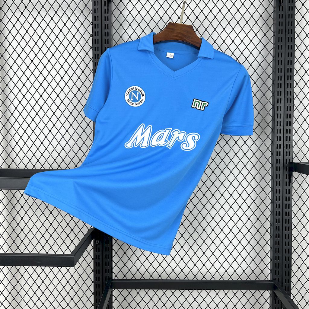 Napoli Retro Soccer Jersey Home Custom Shirt 1988-89 - sinoshirt