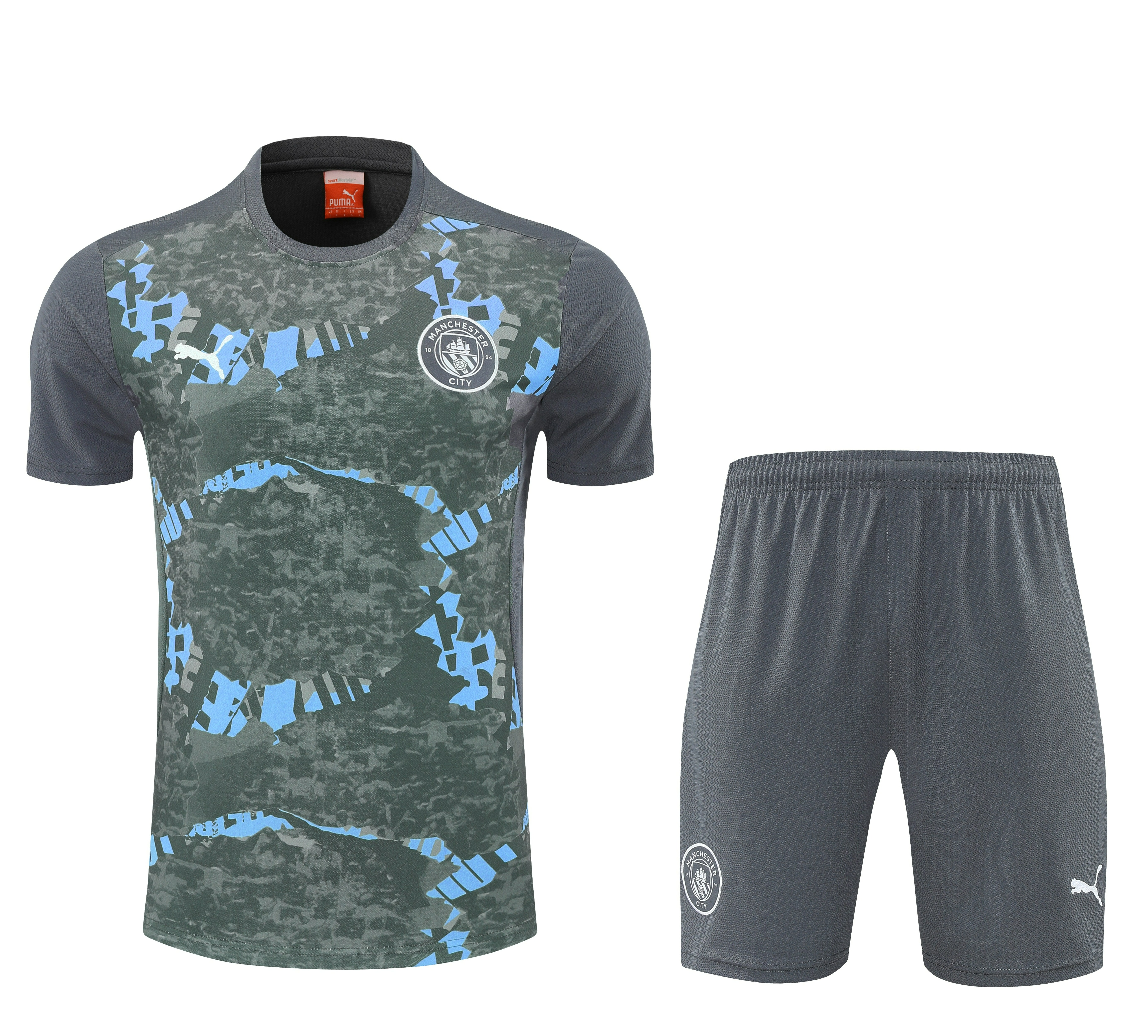 Manchester City Training Jersey Kit Gray 2025/26 - sinoshirt