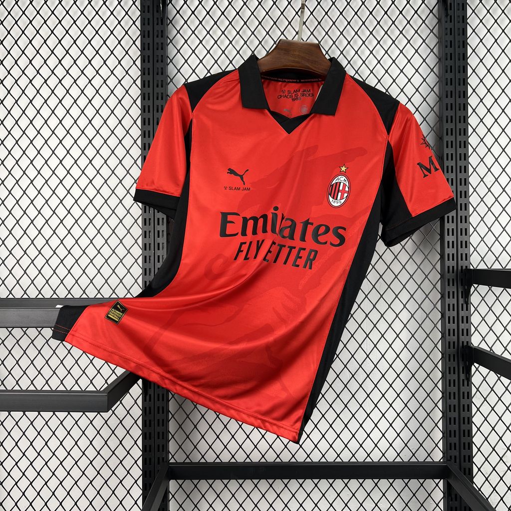 AC Milan Football Jersey Fourth Away Custom Shirt 2025/26 - sinoshirt