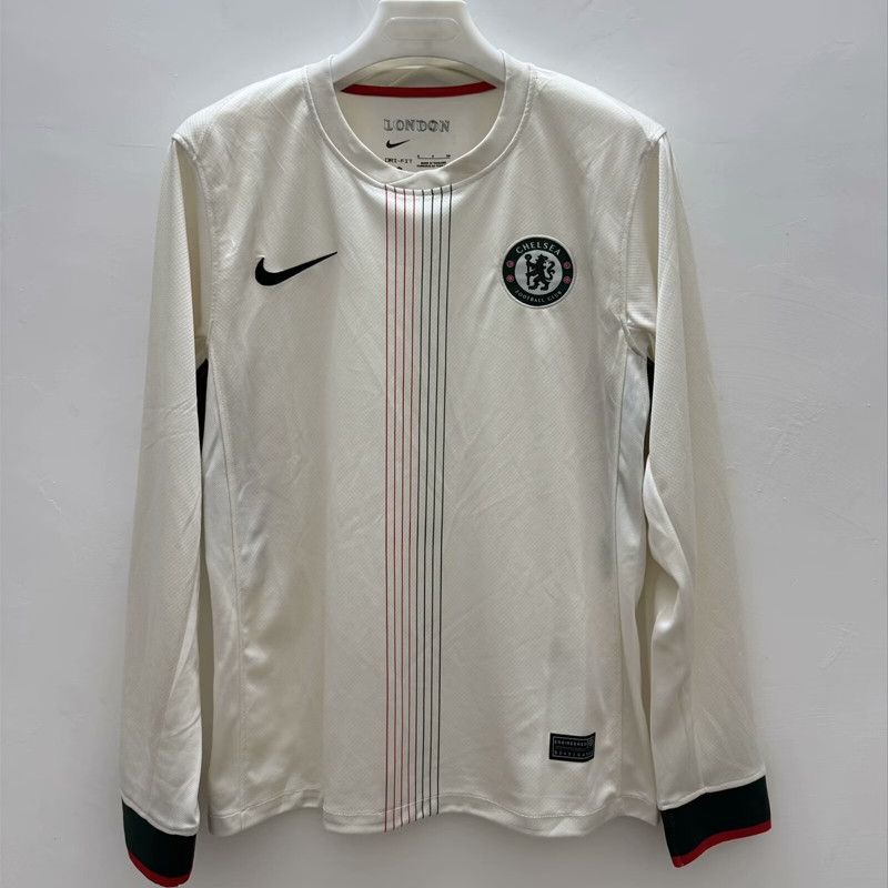 Chelsea Football Jersey Away Long Sleeve Custom Shirt 2025/26 - sinoshirt