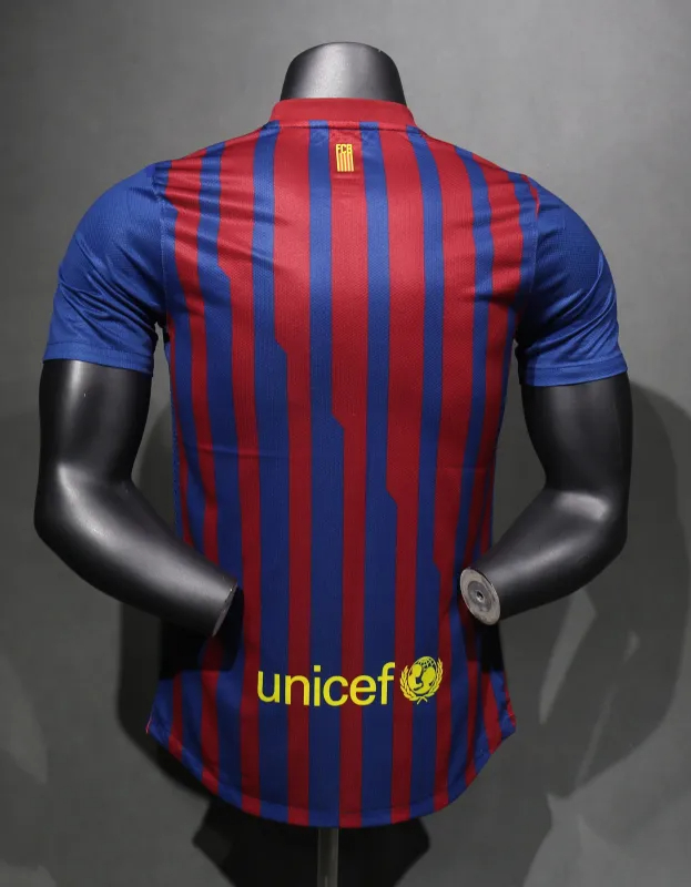 Authentic Barcelona Retro Jersey Home Soccer Shirt 2011-12 - sinoshirt