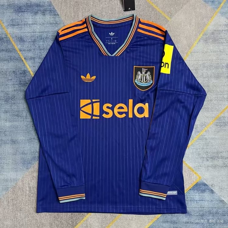 Newcastle United Football Jersey Third Away Custom Long Sleeve Shirt 2025/26 - sinoshirt