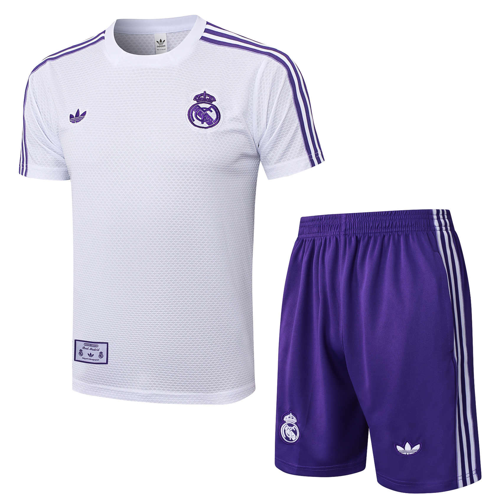Real Madrid OG Training Jersey Kit White&Purple 2025/26 - sinoshirt
