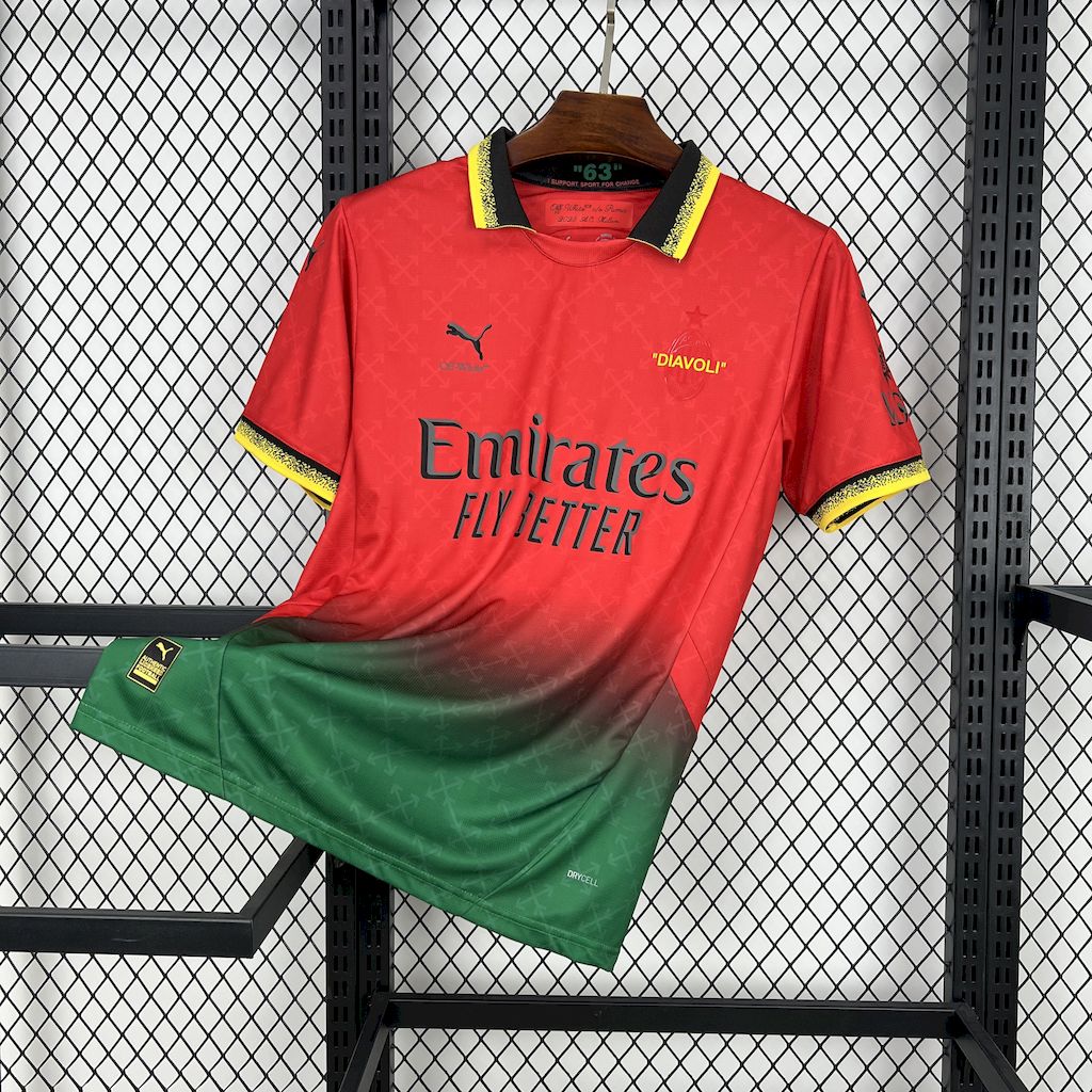 AC Milan Soccer Jersey Fourth Away Goalkeeper Custom Shirt 2024/25 - sinoshirt