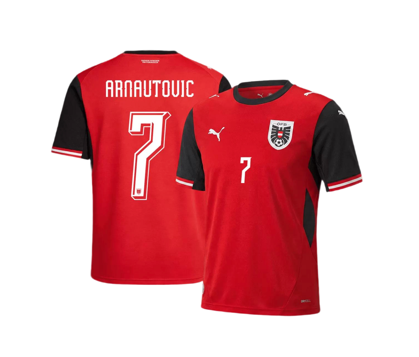 ARNAUTOVIC #7 Austria Soccer Jersey Home Custom Shirt World Cup 2026 - sinoshirt