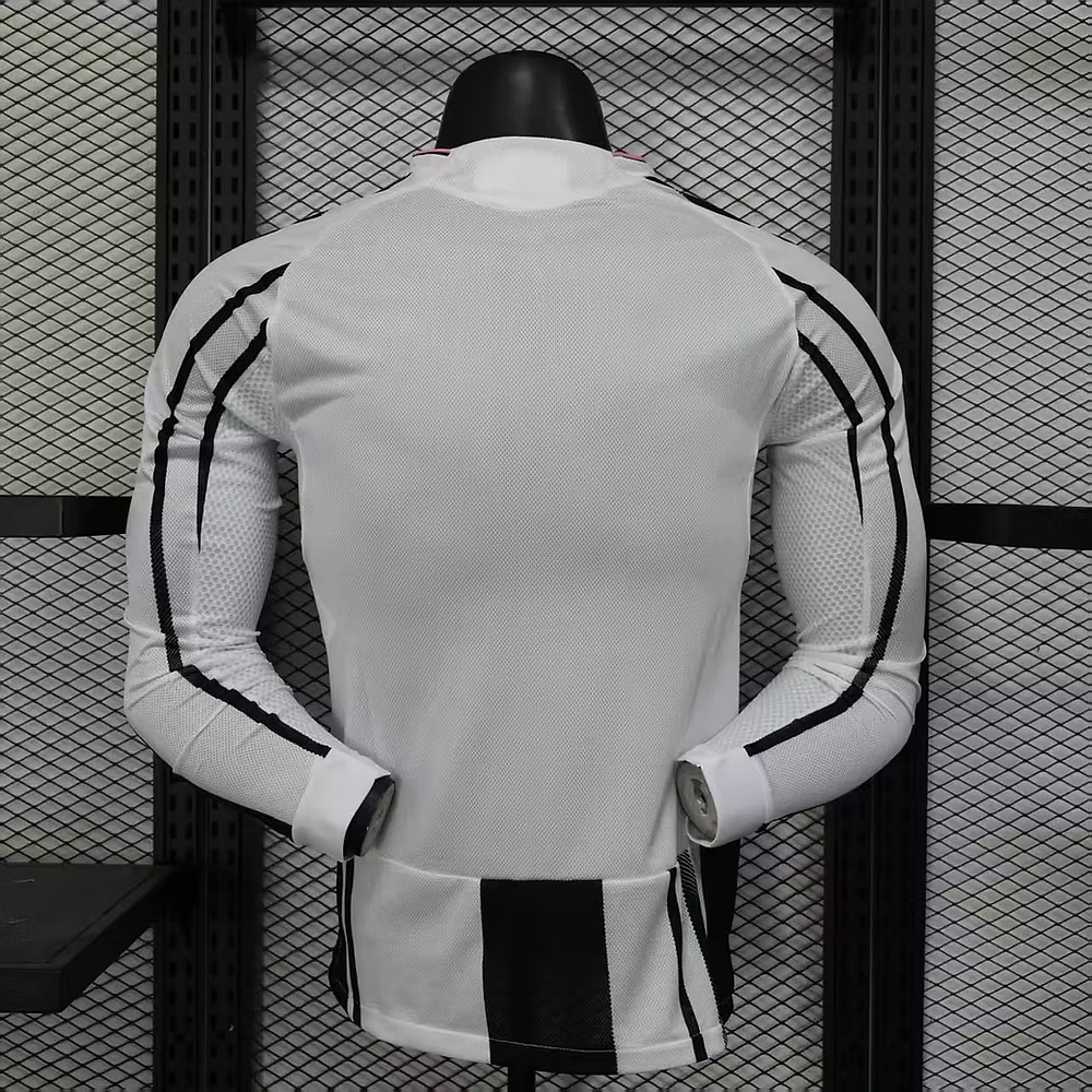 Juventus Authentic Soccer Jersey Home Long Sleeve Shirt 2025/26 - sinoshirt