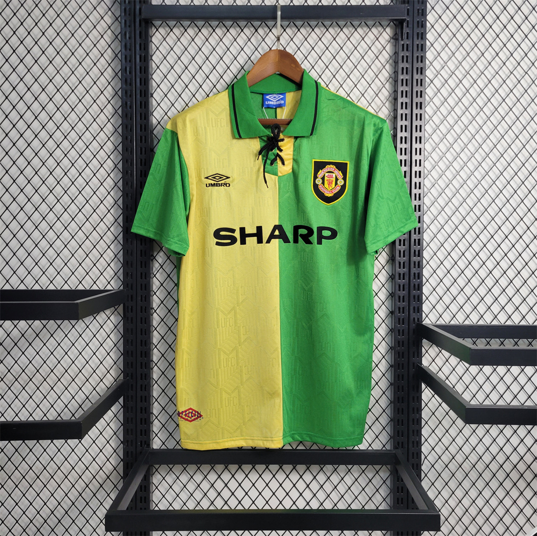 Manchester United Retro Football Jersey Away Custom Shirt 1992/94 - sinoshirt