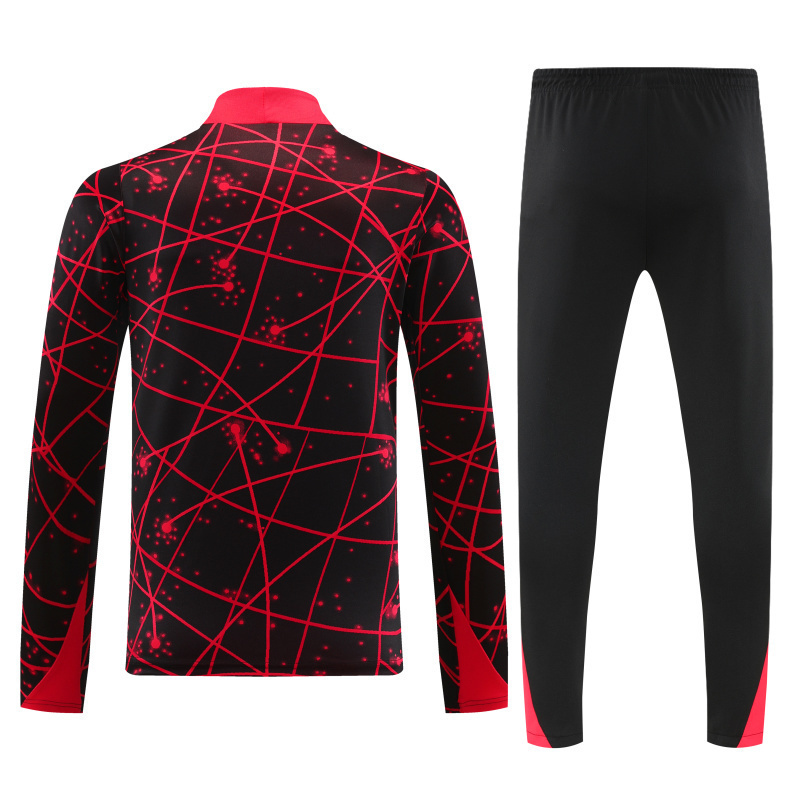 Atletico Madrid Training Kit (Sweatshirt+Pants) Red 2025/26 - sinoshirt