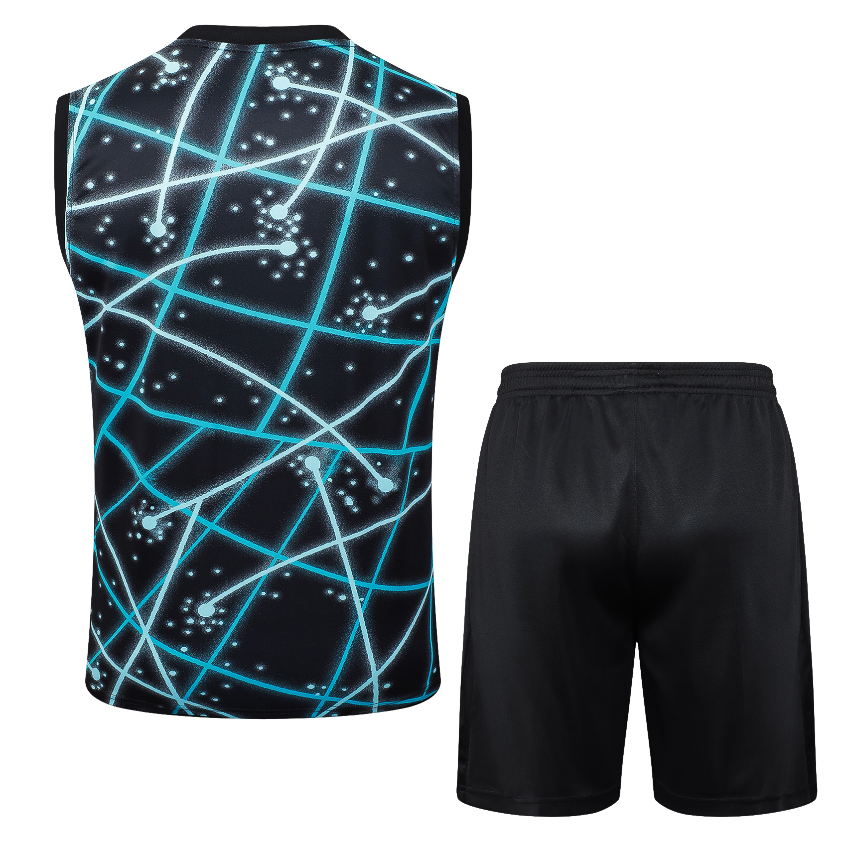 Inter Milan Sleeveless Training Kit Black&Green 2025/26 - sinoshirt