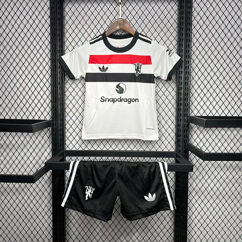 Manchester United Third Away Kids Kit Jersey+Shorts 2024/25 - sinoshirt