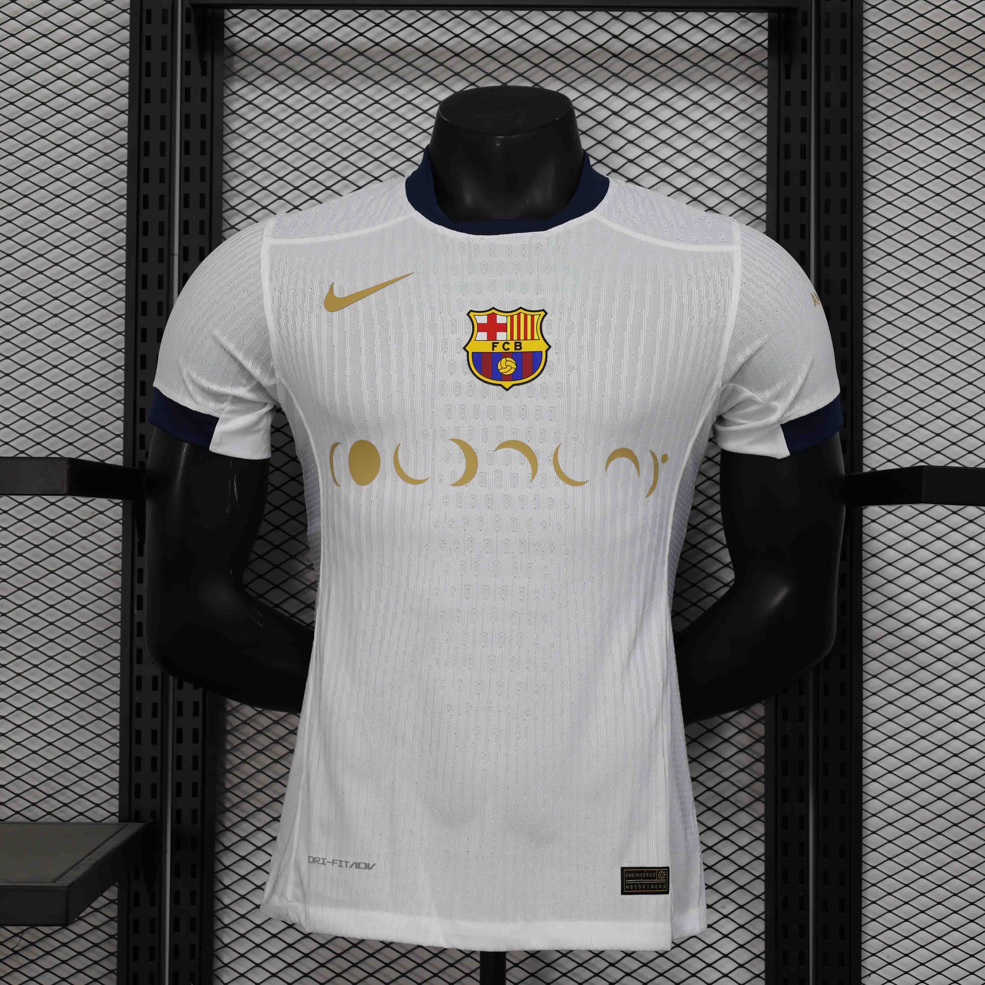 Authentic Football Jersey Barcelona x Coldplay Joint White Special Edition Shirt 2024/25 - sinoshirt