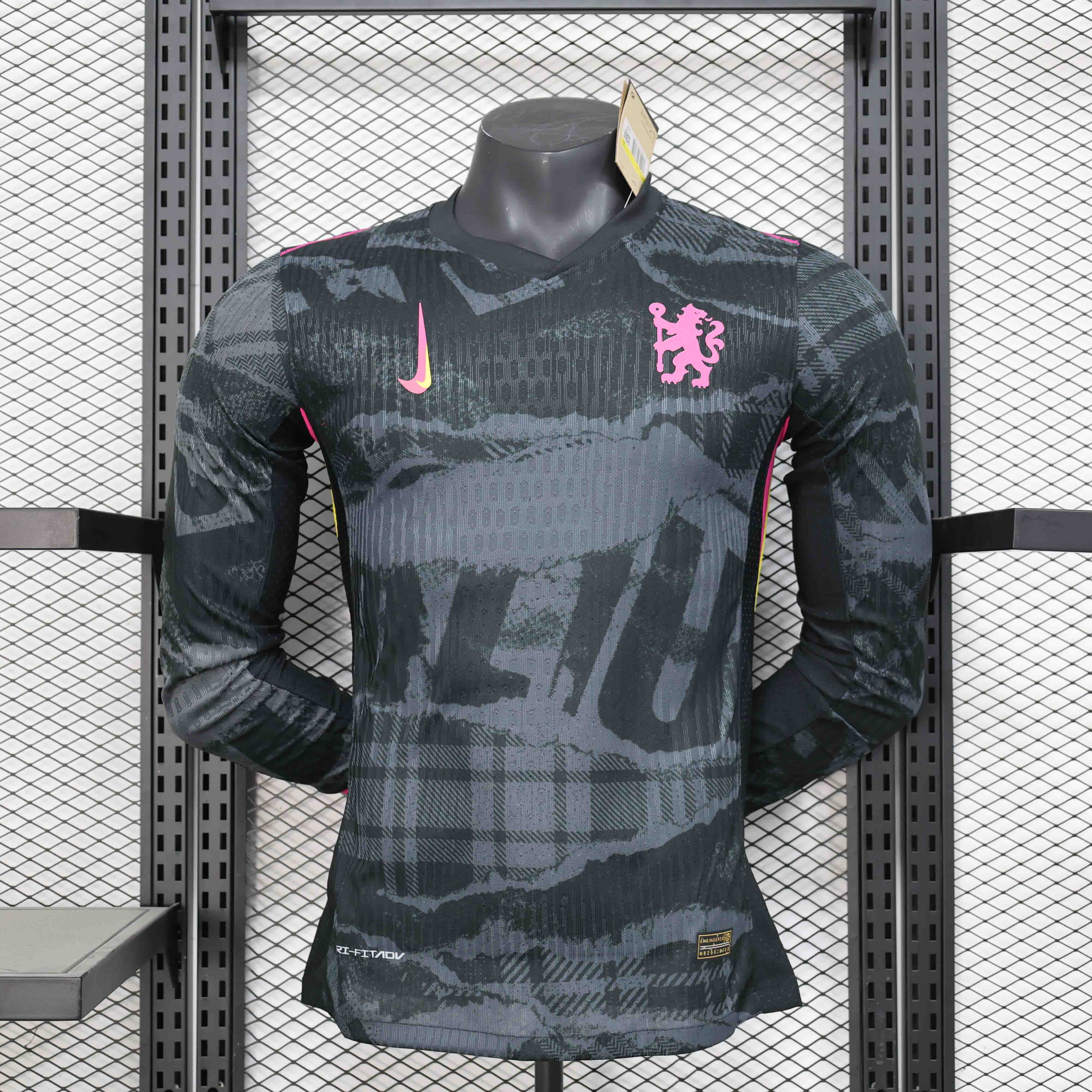 Chelsea Authentic Football Jersey Third Away Long Sleeve Shirt 2024/25 - sinoshirt