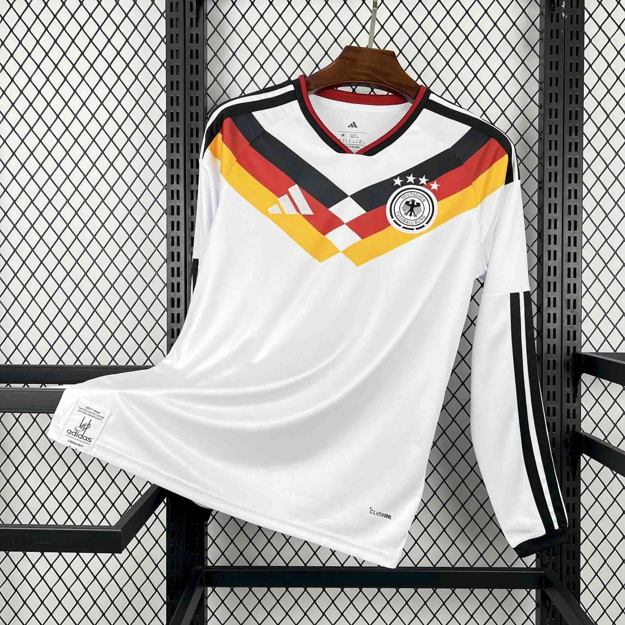 Germany Soccer Jersey Home Long Sleeve Custom Shirt World Cup 2026 - sinoshirt