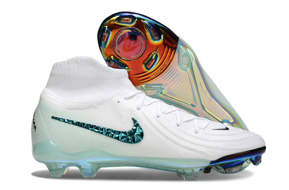 N Phantom Luna II Elite FG Chromatic - White/Multicolor - sinoshirt