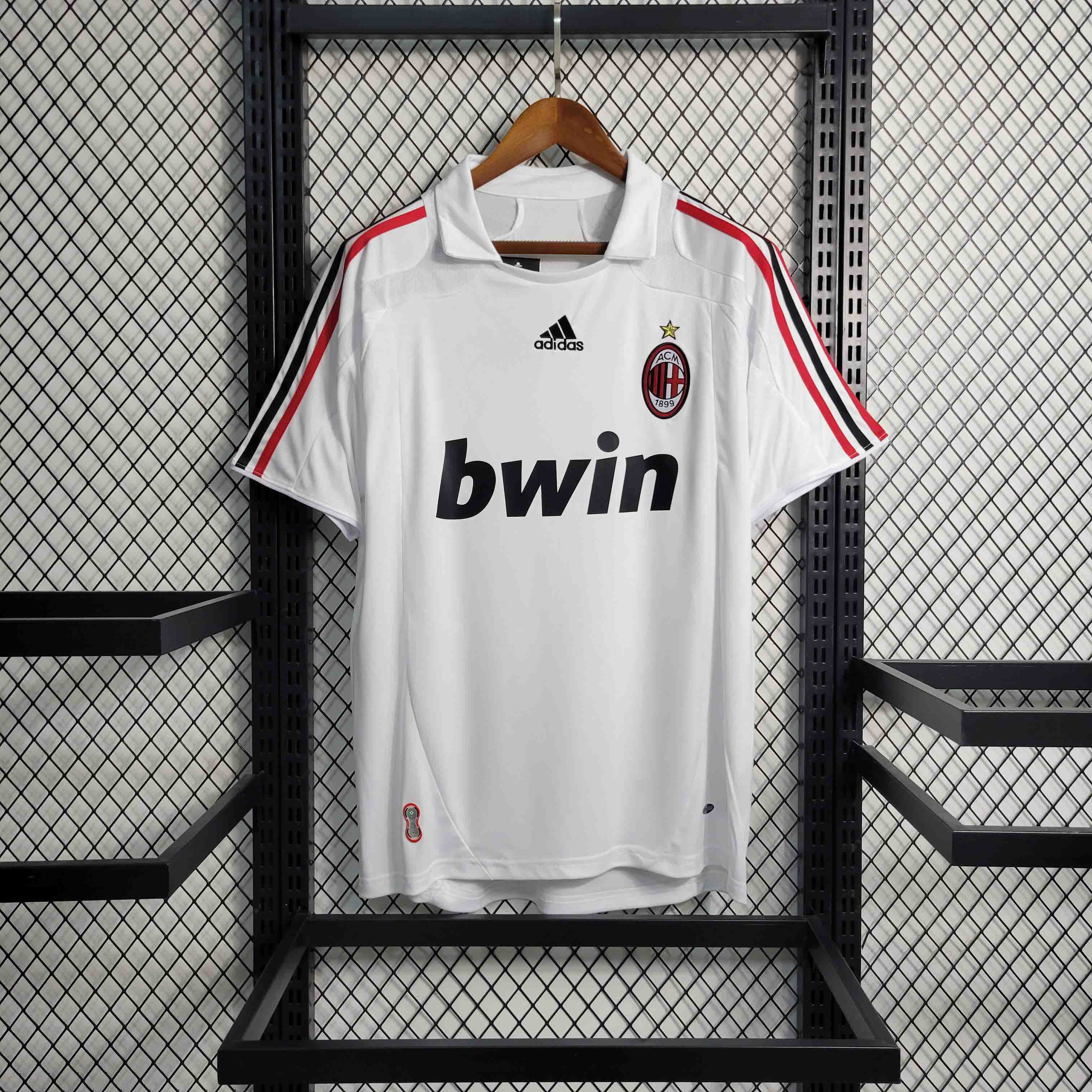 AC Milan Retro Soccer Jersey Away Custom Shirt 2007/08 - sinoshirt