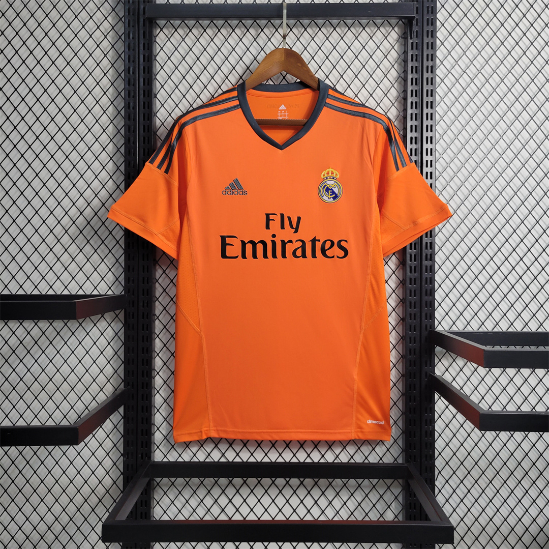 Real Madrid Retro Jersey Third Away Custom Soccer Shirt 2013/14 - sinoshirt