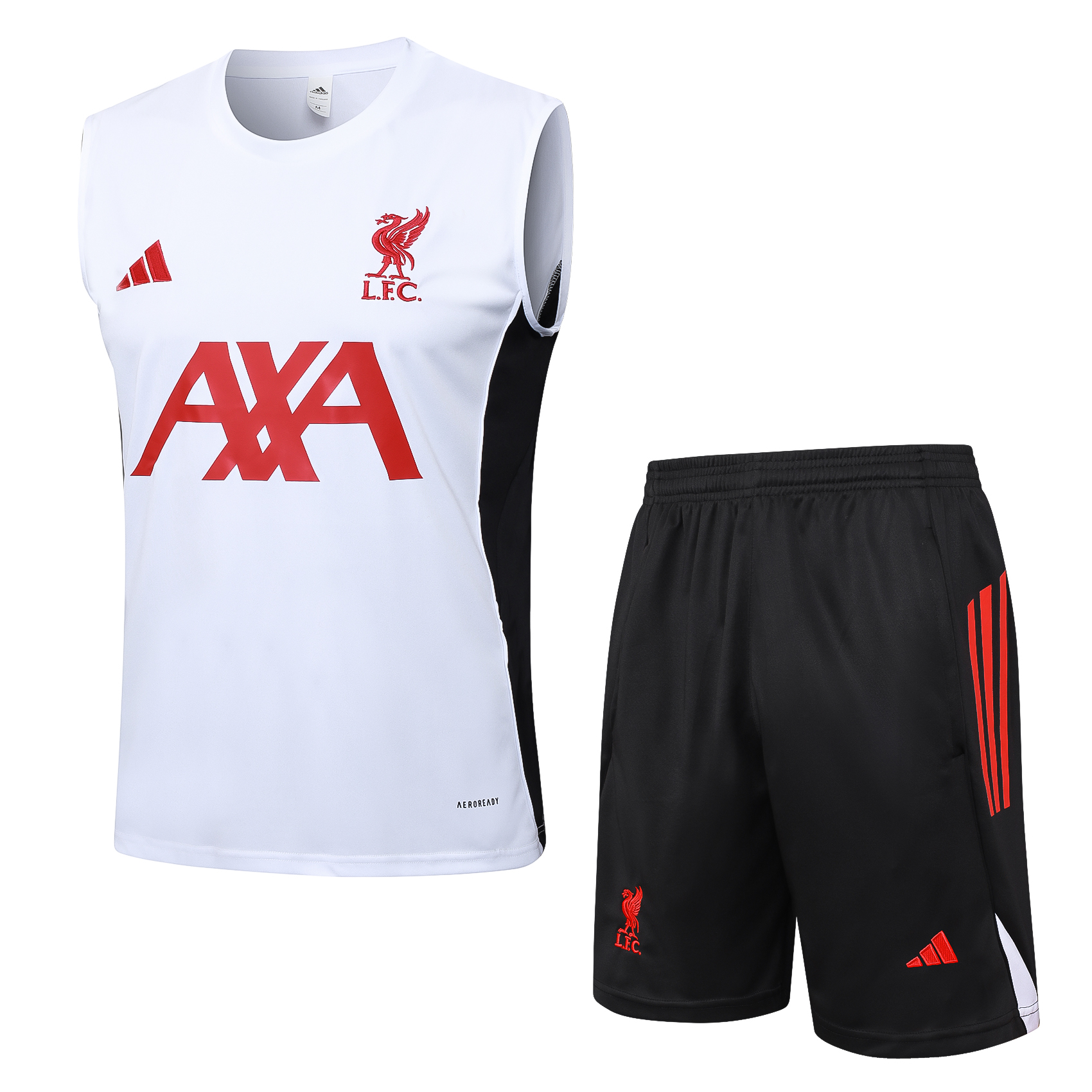 Liverpool Sleeveless Training Kit White 2025/26 - sinoshirt