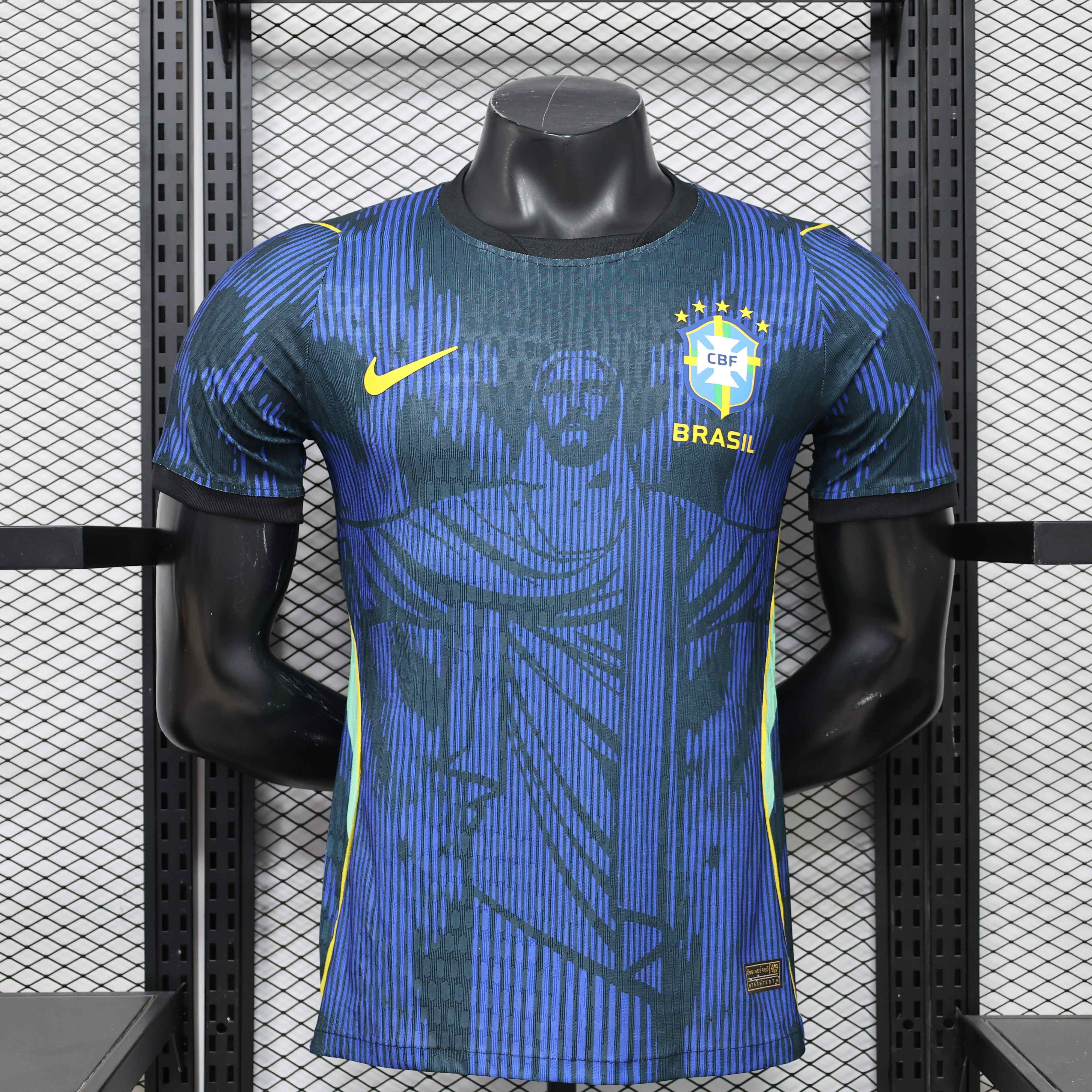 Brazil Authentic Soccer Jersey Blue Special Edition Shirt World Cup 2026 - sinoshirt