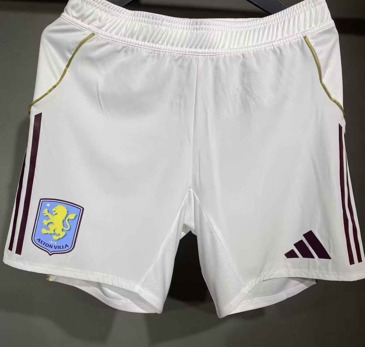 Aston Villa Authentic Football Jersey Home Shorts 2025/26 - sinoshirt