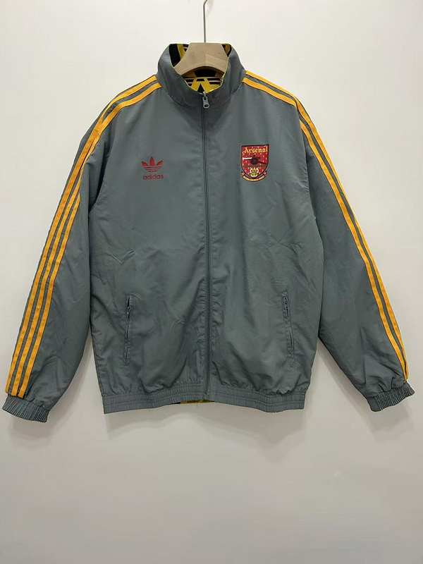 Arsenal Retro Reversible Double-Sides Windbreaker Jacket 1991 - sinoshirt