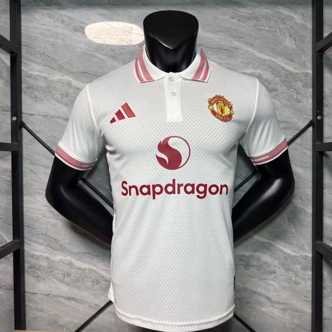 Manchester United Authentic Pink Special Edition Football Jersey Shirt 2025/26 - sinoshirt