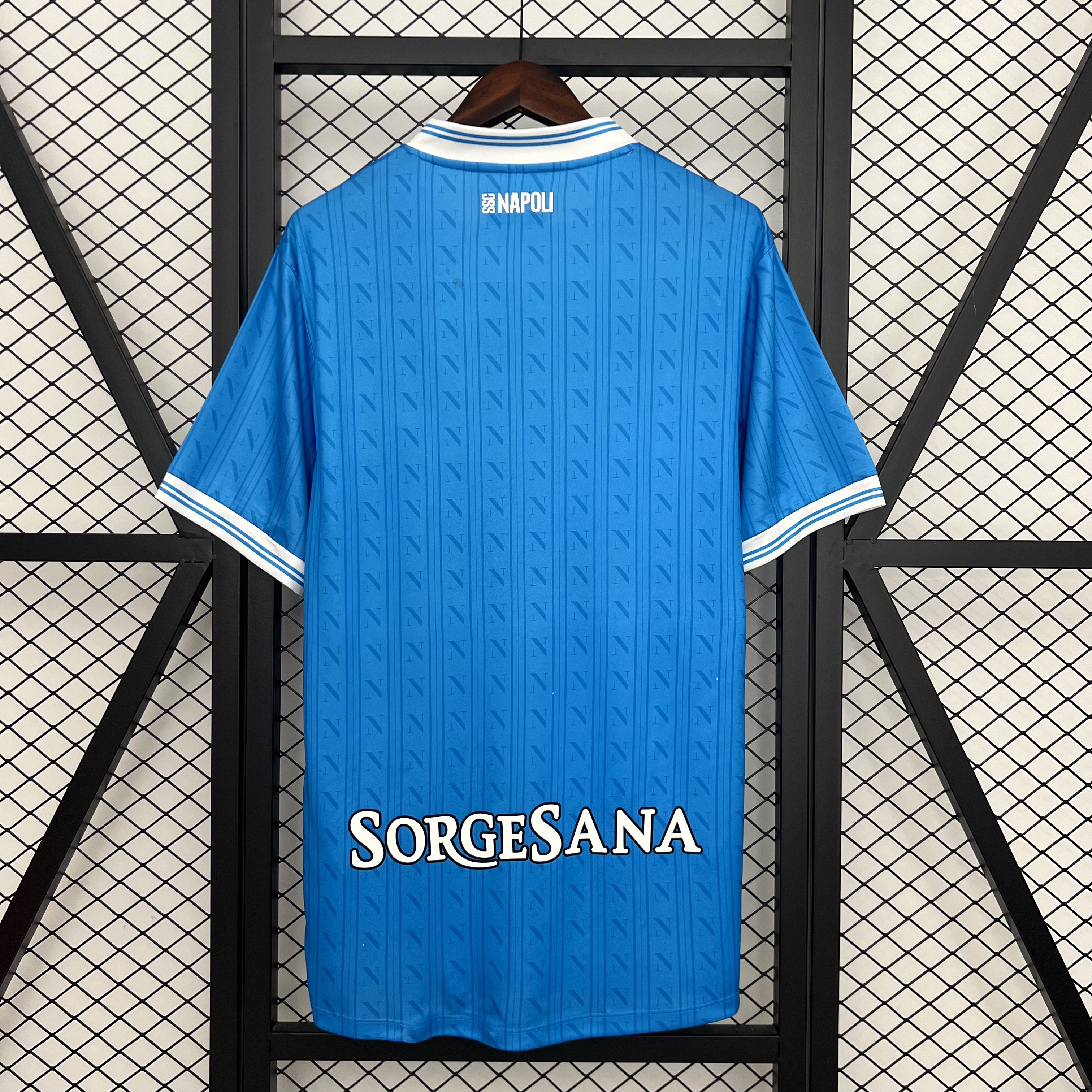 Napoli Soccer Jersey Home Custom Shirt 2025-26 - sinoshirt