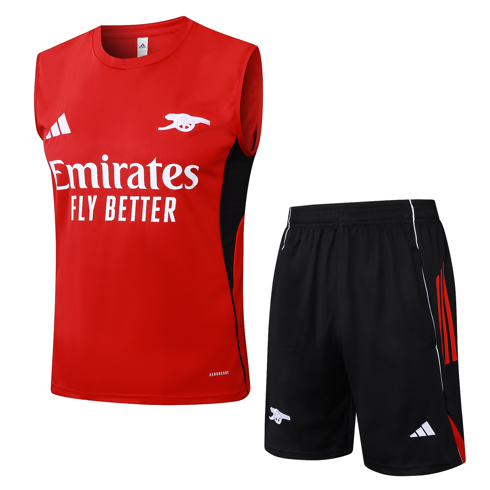 Arsenal Sleeveless Training Kit Red 2025/26 - sinoshirt