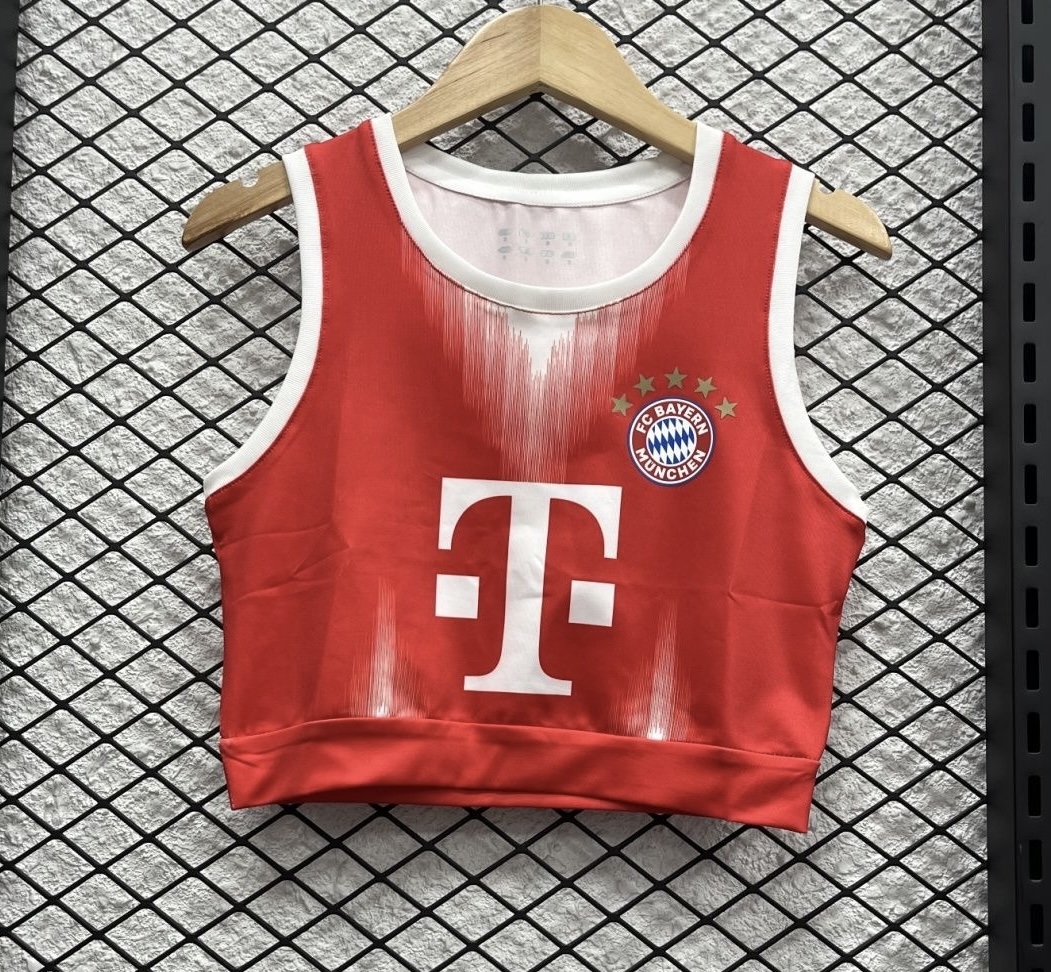 Bayern Munich Soccer Jersey Home Women's Vest 2025/26 - sinoshirt