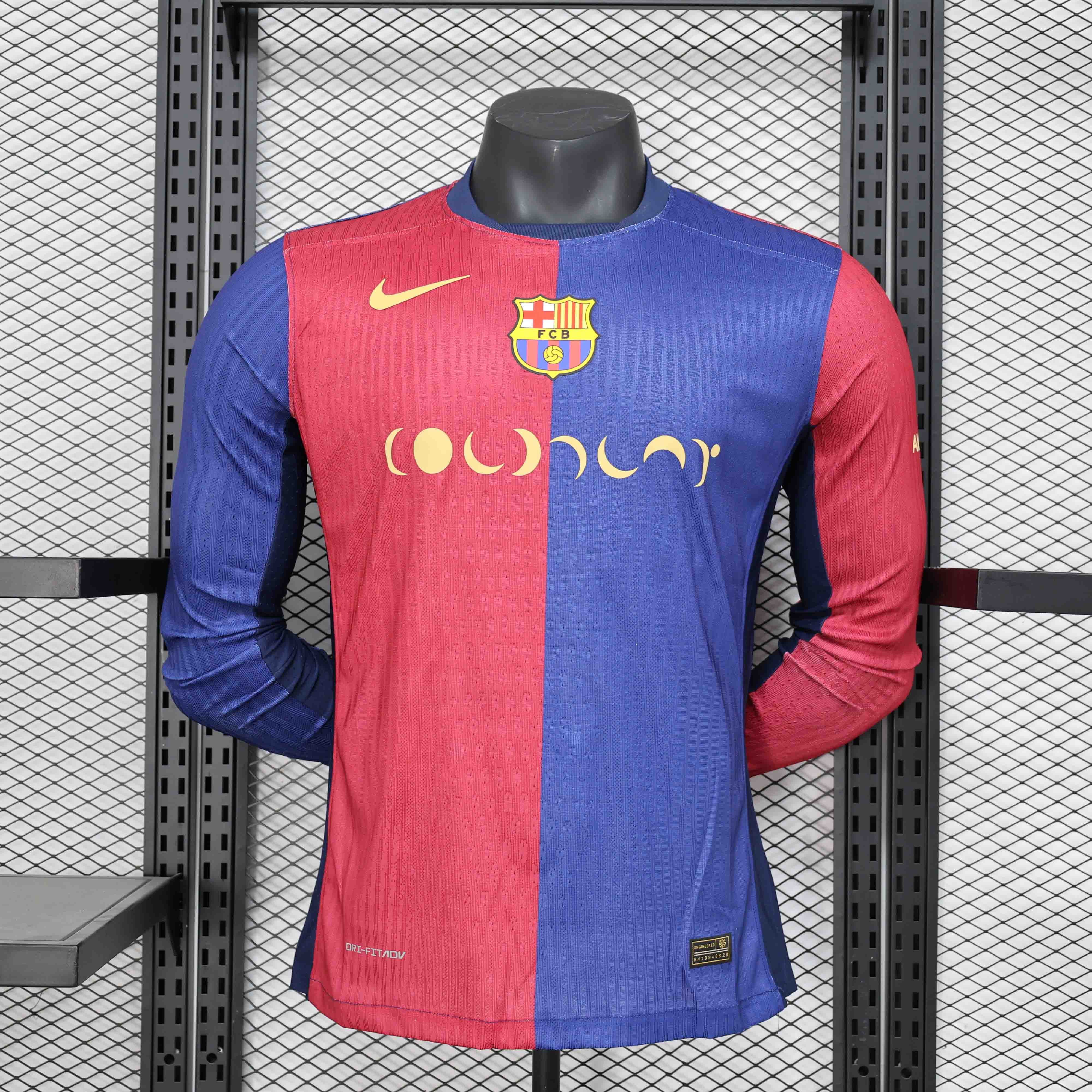 Authentic Soccer Jersey Barcelona Home x Coldplay Long Sleeve Shirt 2024/25 - sinoshirt