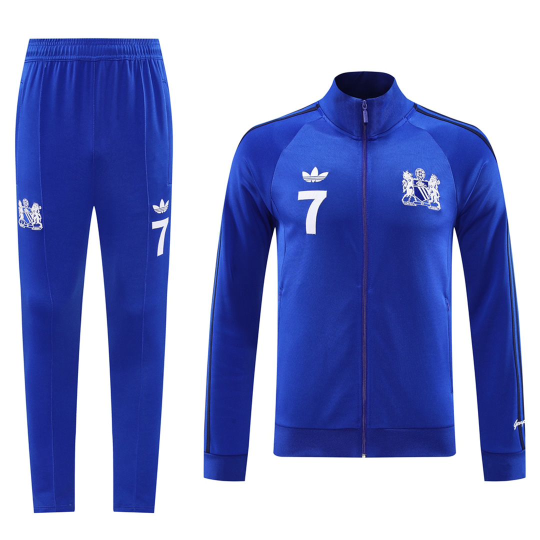 George Best x Manchester United Full-Zip Tracksuit Jacket + Pants Kit 2024 - sinoshirt
