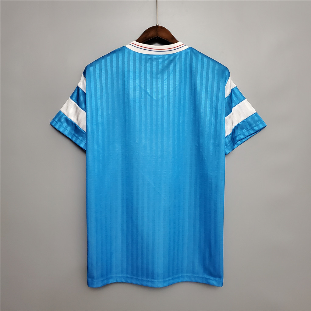 Marseille Retro Soccer Jersey Away Custom Shirt 1989-91 - sinoshirt