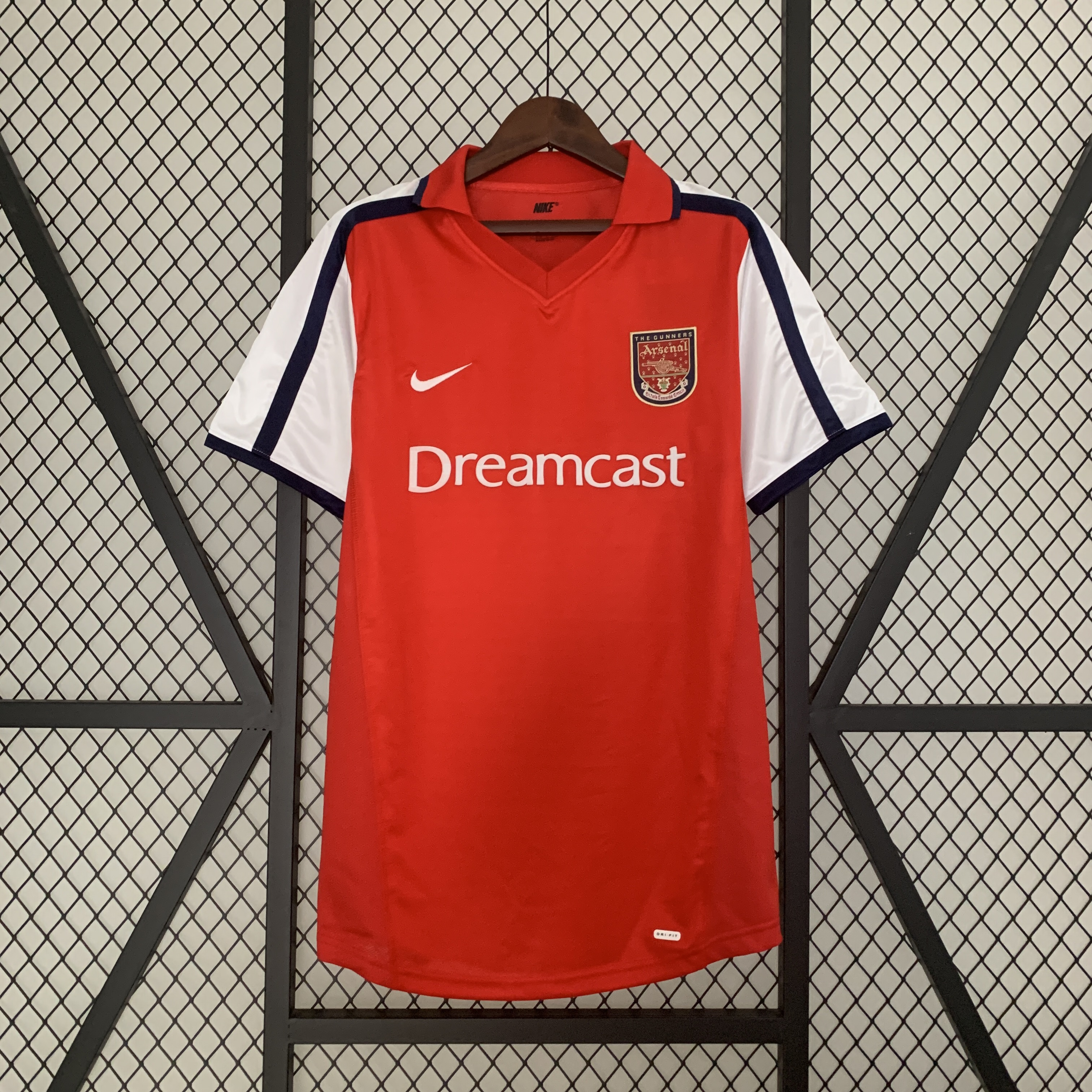 Arsenal Soccer Retro Jersey Home Custom Shirt 2000-02 - sinoshirt
