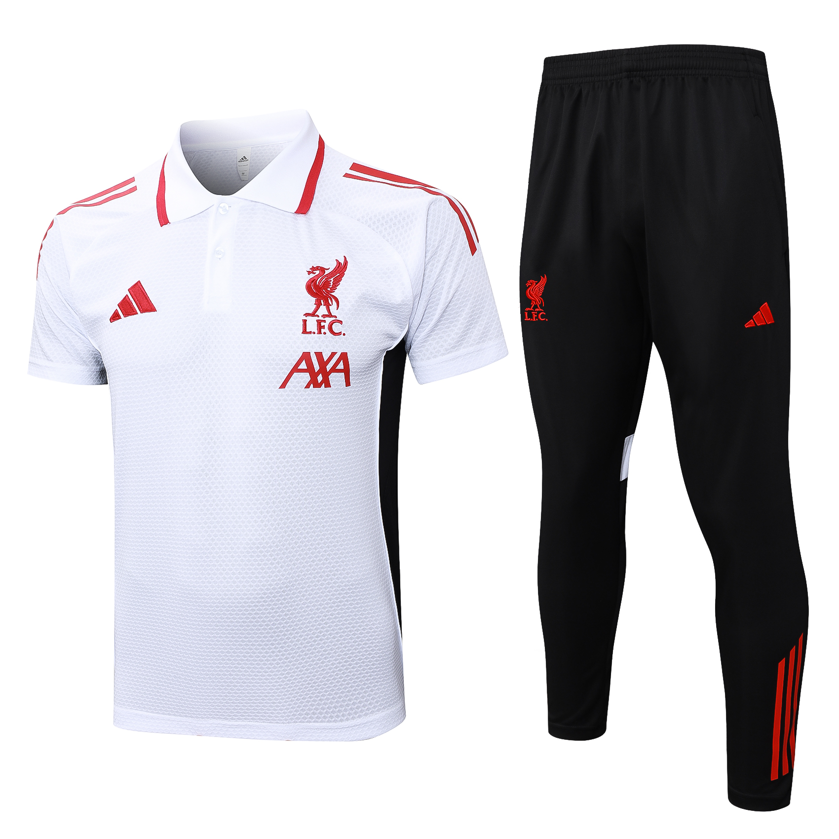 Liverpool Training Kit (Polo+Pants) White 2025/26 - sinoshirt
