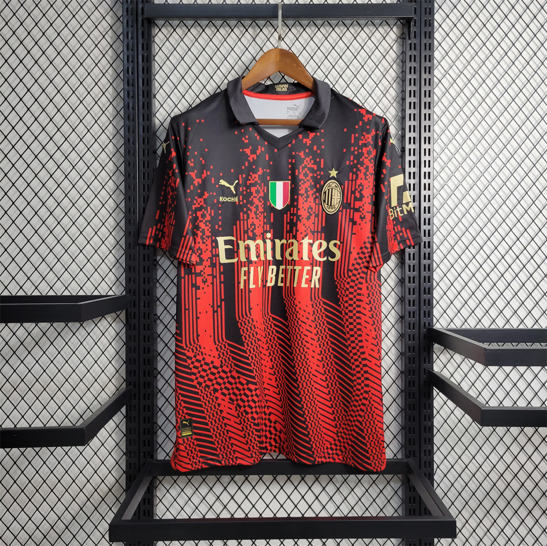 AC Milan Retro Soccer Jersey Fourth Away Custom Shirt 2022/23 - sinoshirt