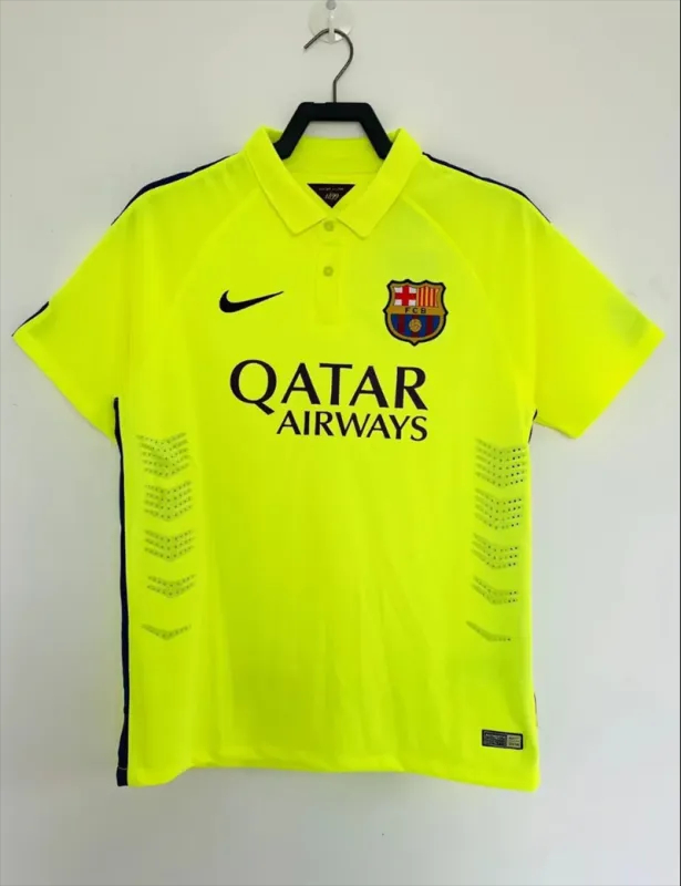 Barcelona Retro Jersey Third Away Soccer Shirt 2014-15 - sinoshirt