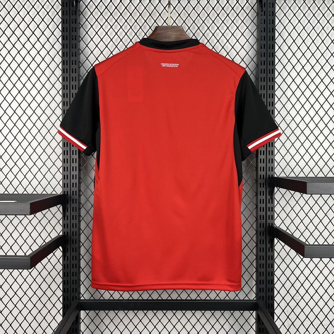 Austria Soccer Jersey Home Custom Shirt World Cup 2026 - sinoshirt